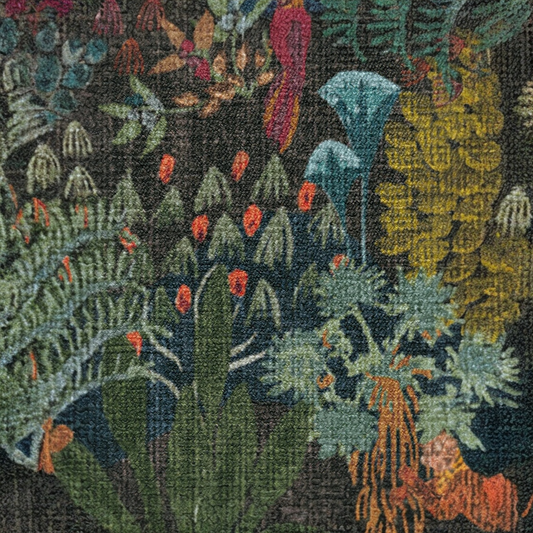 Justina Blakeney Josephine Midnight Floral Tufted Washable Rug