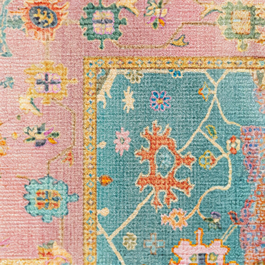 Jemima Multicolor Folk Heritage Tufted Washable Rug