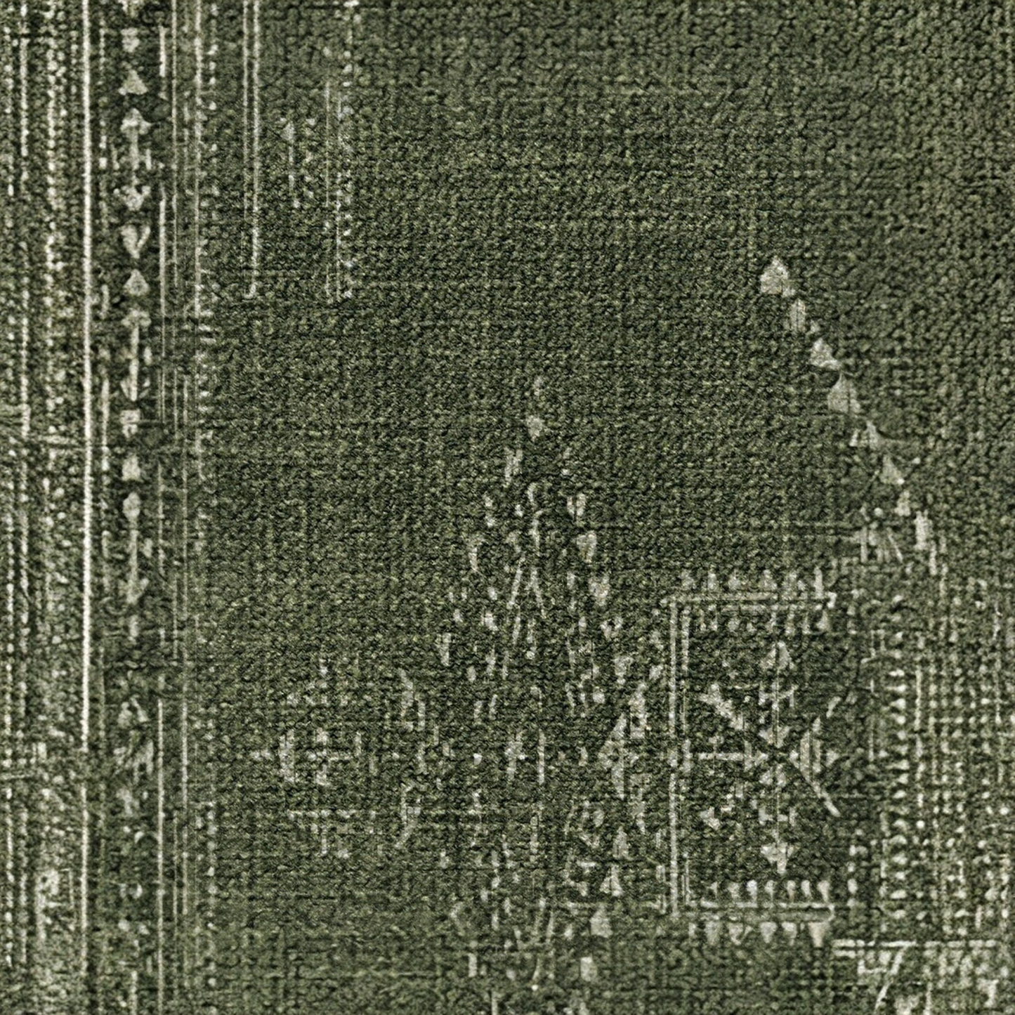 Martyn Lawrence Bullard Amira Green Artisan Tufted Washable Rug