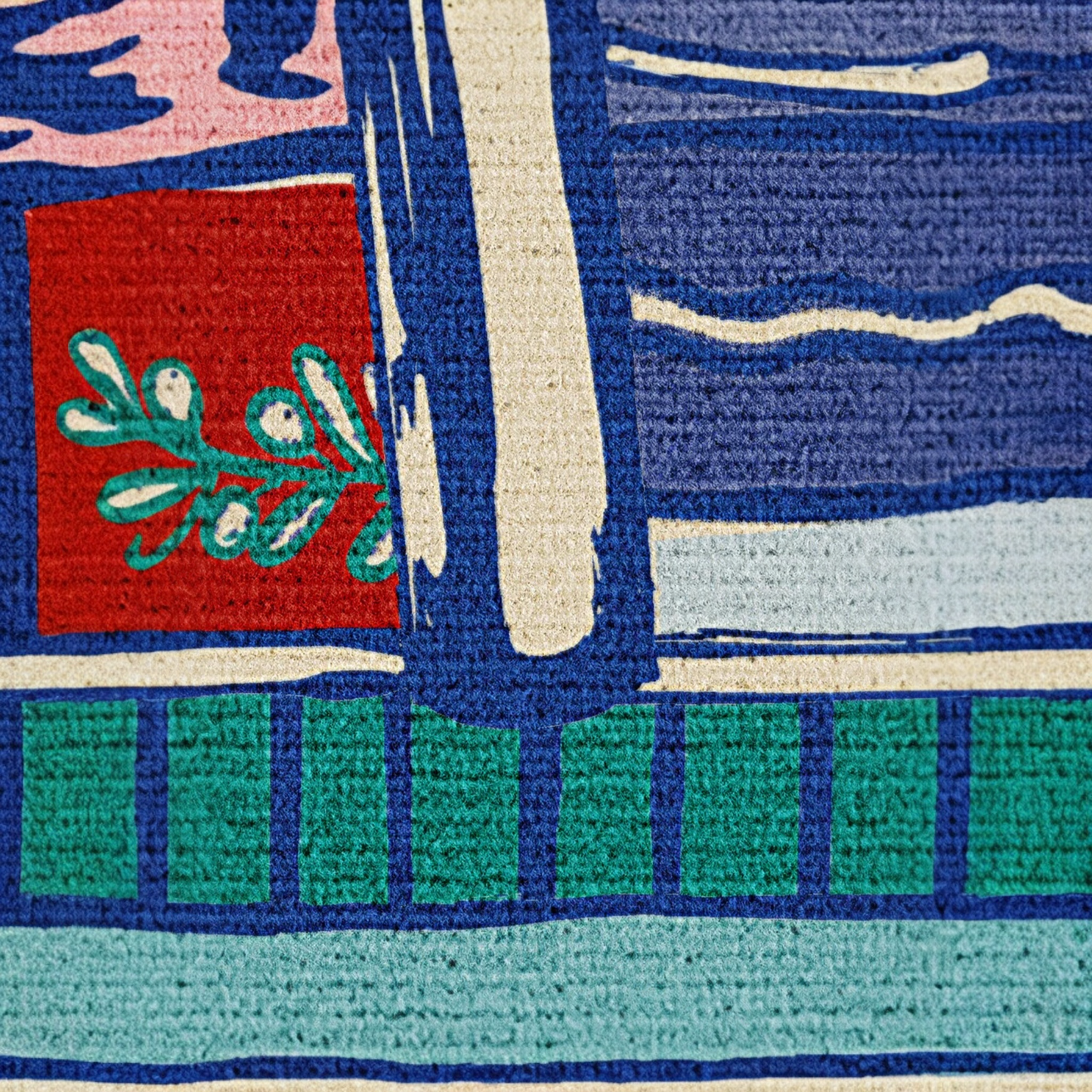 Tin Fish Nautical Washable Doormat System